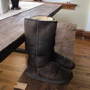 Leather Ugg Boots